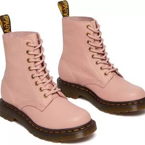 Dr. Martens Women's 1460 Pascal Boots - Peach Beige